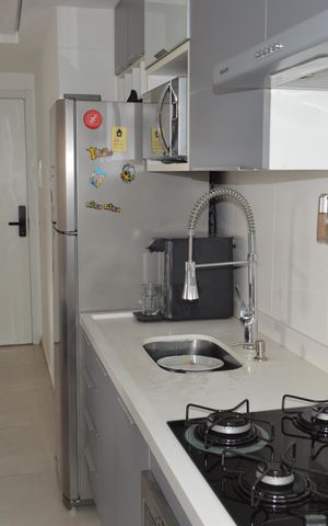 Apartamento à venda com 41m², 2 quartos e sem vagaCozinha e Área de Serviço