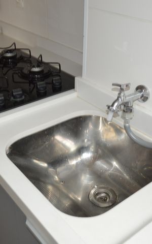 Apartamento à venda com 41m², 2 quartos e sem vagaCozinha e Área de Serviço