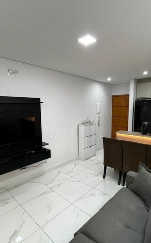 Apartamento à venda com 56m², 2 quartos e 1 vaga Apartamento à venda com 56m², 2 quartos e 1 vagaSala