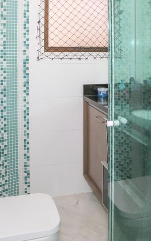 Apartamento para alugar com 122m², 3 quartos e 2 vagas Apartamento para alugar com 122m², 3 quartos e 2 vagasBanheiro da Suíte