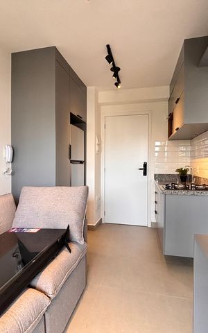Apartamento à venda com 34m², 1 quarto e sem vaga Apartamento à venda com 34m², 1 quarto e sem vagaSala/Cozinha
