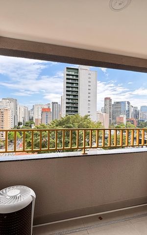 Apartamento à venda com 34m², 1 quarto e sem vaga Apartamento à venda com 34m², 1 quarto e sem vagaVaranda