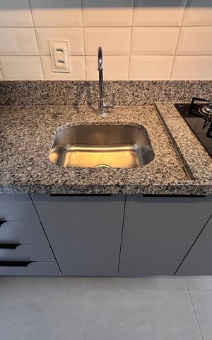 Apartamento à venda com 34m², 1 quarto e sem vaga Apartamento à venda com 34m², 1 quarto e sem vagaSala/Cozinha
