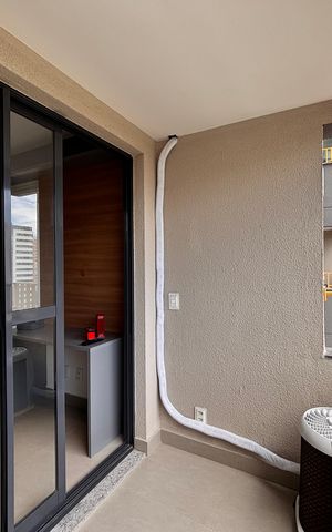Apartamento à venda com 34m², 1 quarto e sem vaga Apartamento à venda com 34m², 1 quarto e sem vagaVaranda