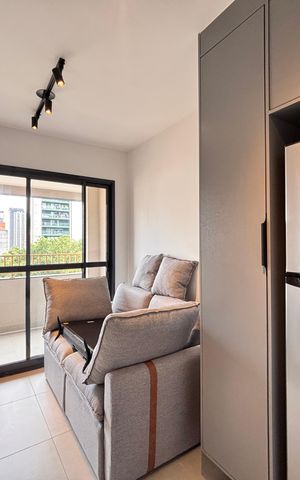 Apartamento à venda com 34m², 1 quarto e sem vaga Apartamento à venda com 34m², 1 quarto e sem vagaSala/Cozinha