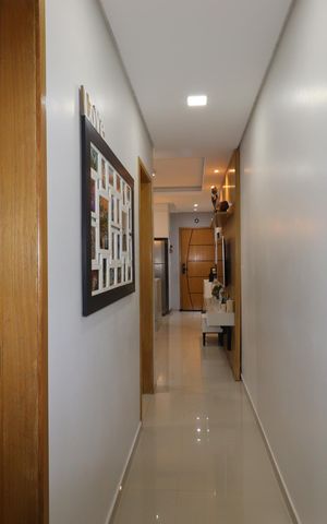 Apartamento à venda com 106m², 2 quartos e 2 vagasCorredor