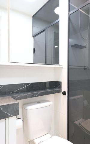Apartamento para alugar com 37m², 2 quartos e sem vagaBanheiro