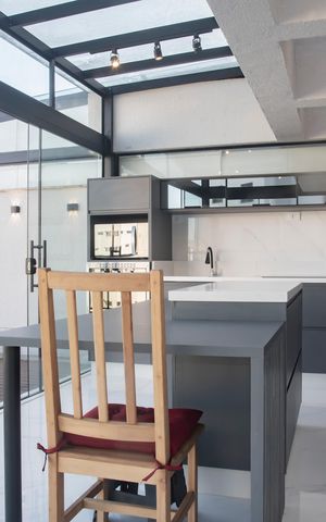 Studio à venda com 60m², 1 quarto e sem vagaCozinha