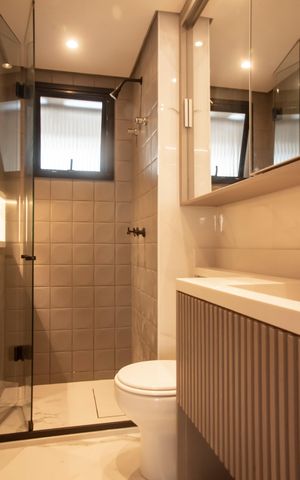 Studio à venda com 60m², 1 quarto e sem vagaBanheiro