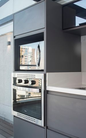 Studio à venda com 60m², 1 quarto e sem vagaCozinha