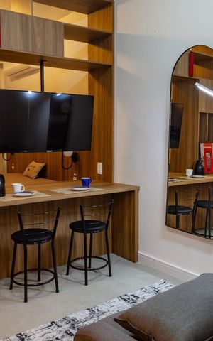 Studio para alugar com 31m², 1 quarto e sem vaga