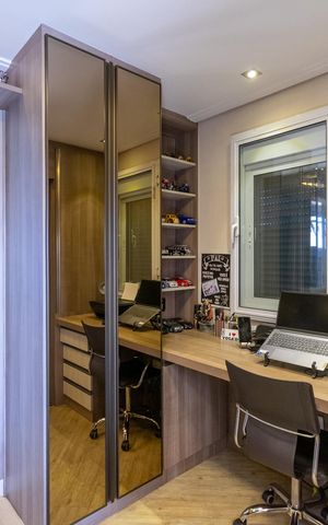 Apartamento à venda com 146m², 2 quartos e 2 vagas Apartamento à venda com 146m², 2 quartos e 2 vagasEscritório