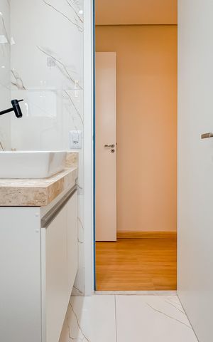 Apartamento à venda com 55m², 2 quartos e 1 vaga Apartamento à venda com 55m², 2 quartos e 1 vagaBanheiro da Suíte