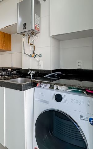 Apartamento à venda com 55m², 2 quartos e 1 vaga Apartamento à venda com 55m², 2 quartos e 1 vagaÁrea de Serviço