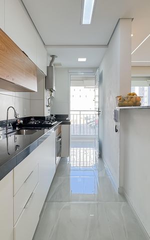 Apartamento à venda com 55m², 2 quartos e 1 vaga Apartamento à venda com 55m², 2 quartos e 1 vagaCozinha
