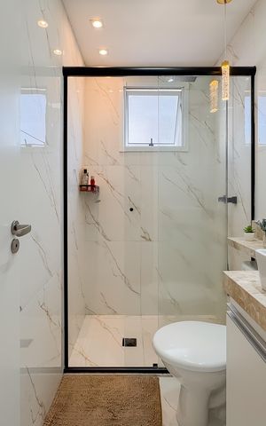 Apartamento à venda com 55m², 2 quartos e 1 vaga Apartamento à venda com 55m², 2 quartos e 1 vagaBanheiro da Suíte