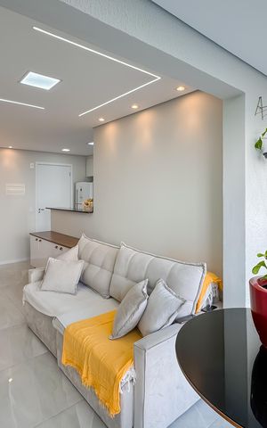 Apartamento à venda com 55m², 2 quartos e 1 vaga Apartamento à venda com 55m², 2 quartos e 1 vagaSala