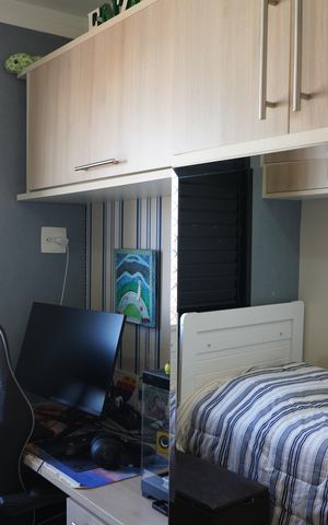 Apartamento à venda com 69m², 2 quartos e 2 vagasQuarto 2