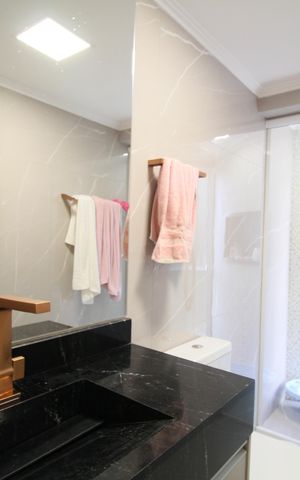 Apartamento à venda com 80m², 3 quartos e 2 vagasBanheiro Suíte 2