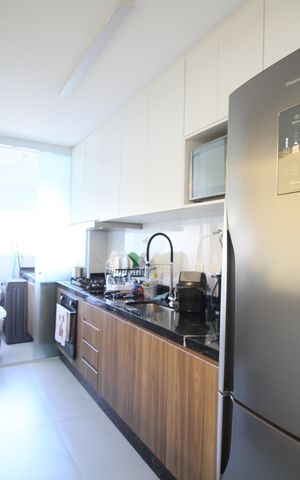Apartamento à venda com 80m², 3 quartos e 2 vagasCozinha