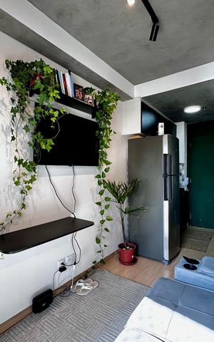 Studio à venda com 28m², 0 quarto e sem vaga Studio à venda com 28m², 0 quarto e sem vagaSala