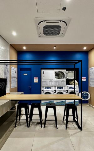 Studio à venda com 28m², 0 quarto e sem vaga Studio à venda com 28m², 0 quarto e sem vagaLavanderia