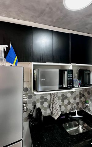Studio à venda com 28m², 0 quarto e sem vaga Studio à venda com 28m², 0 quarto e sem vagaCozinha