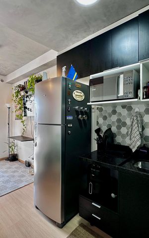 Studio à venda com 28m², 0 quarto e sem vaga Studio à venda com 28m², 0 quarto e sem vagaCozinha