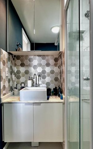 Studio à venda com 28m², 0 quarto e sem vaga Studio à venda com 28m², 0 quarto e sem vagaBanheiro