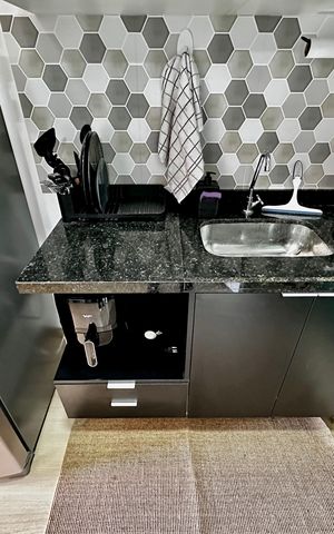 Studio à venda com 28m², 0 quarto e sem vaga Studio à venda com 28m², 0 quarto e sem vagaCozinha