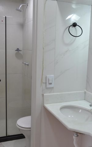 Apartamento à venda com 33m², 1 quarto e sem vagaBanheiro