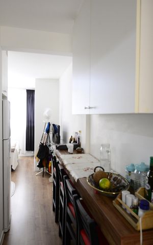 Studio à venda com 28m², 1 quarto e sem vagaCozinha
