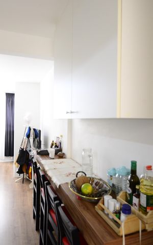 Studio à venda com 28m², 1 quarto e sem vagaCozinha