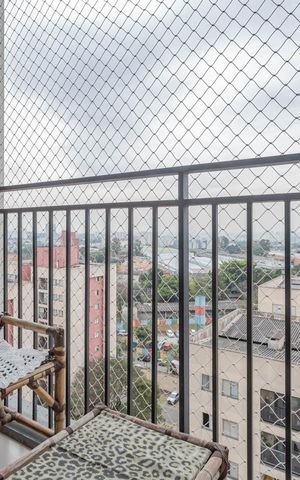 Apartamento à venda com 39m², 2 quartos e 1 vagaVaranda