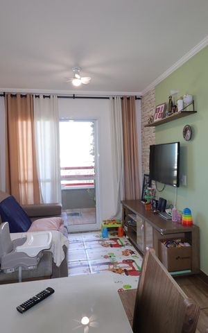 Apartamento à venda com 60m², 2 quartos e 1 vagaSala