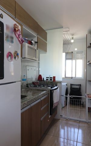 Apartamento à venda com 60m², 2 quartos e 1 vagaCozinha
