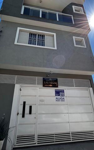 Apartamento para alugar com 38m², 1 quarto e sem vaga Apartamento para alugar com 38m², 1 quarto e sem vagaPlaca Instalada na Fachada do Imóvel