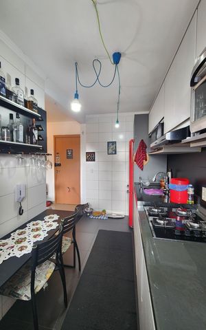 Apartamento à venda com 48m², 1 quarto e 1 vaga Apartamento à venda com 48m², 1 quarto e 1 vagaCozinha