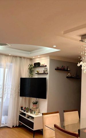 Apartamento à venda com 65m², 3 quartos e 1 vaga Apartamento à venda com 65m², 3 quartos e 1 vagaSala