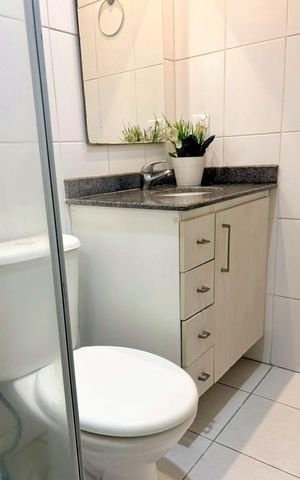 Apartamento à venda com 65m², 3 quartos e 1 vaga Apartamento à venda com 65m², 3 quartos e 1 vagaBanheiro 2