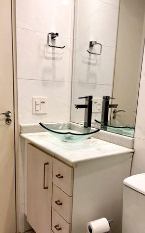 Apartamento à venda com 65m², 3 quartos e 1 vaga Apartamento à venda com 65m², 3 quartos e 1 vagaBanheiro 1
