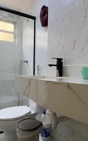 Apartamento à venda com 60m², 3 quartos e 1 vaga Apartamento à venda com 60m², 3 quartos e 1 vagaBanheiro