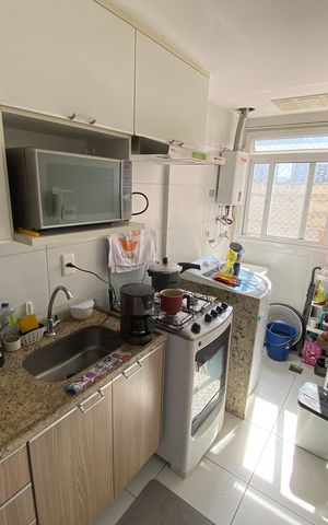Apartamento à venda com 65m², 2 quartos e 1 vaga Apartamento à venda com 65m², 2 quartos e 1 vagaCozinha e Área de Serviço