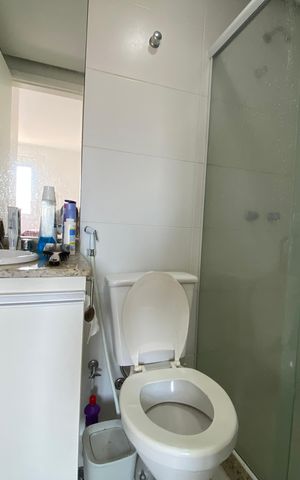 Apartamento à venda com 65m², 2 quartos e 1 vaga Apartamento à venda com 65m², 2 quartos e 1 vagaBanheiro /Suite