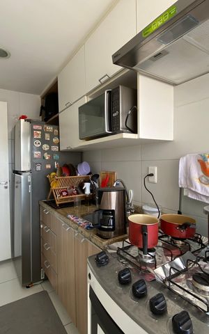 Apartamento à venda com 65m², 2 quartos e 1 vaga Apartamento à venda com 65m², 2 quartos e 1 vagaCozinha e Área de Serviço