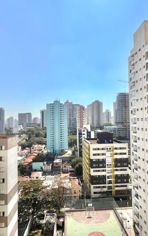 Studio para alugar com 25m², 1 quarto e sem vaga Studio para alugar com 25m², 1 quarto e sem vagaVista da Varanda