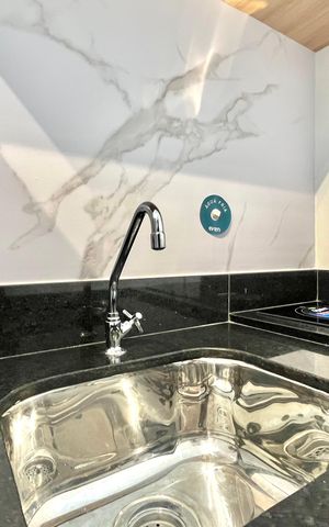 Studio para alugar com 25m², 1 quarto e sem vaga Studio para alugar com 25m², 1 quarto e sem vagaCozinha