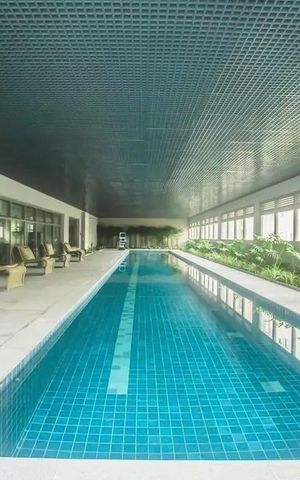 Studio para alugar com 25m², 1 quarto e sem vaga Studio para alugar com 25m², 1 quarto e sem vagaÁrea comum - Piscina