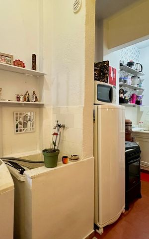 Apartamento para alugar com 47m², 1 quarto e sem vaga Apartamento para alugar com 47m², 1 quarto e sem vagaCozinha e Área de Serviço