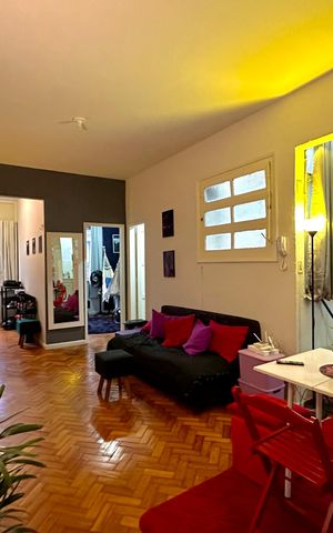 Apartamento para alugar com 47m², 1 quarto e sem vaga Apartamento para alugar com 47m², 1 quarto e sem vagaSala